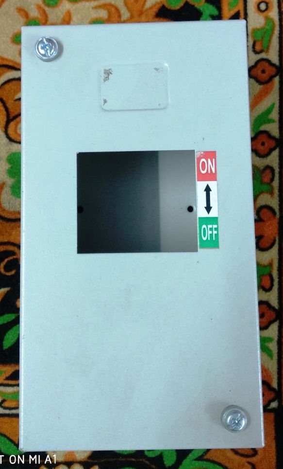 Motor Starter Switchgear Housing (Gloss Powder-Coated)